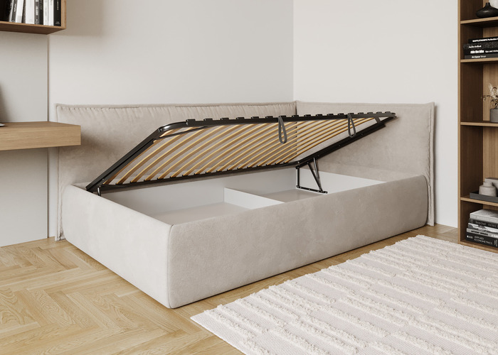 Кровать мягкая угловая Тами - фото 6