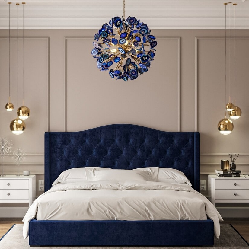 Кровать мягкая Голд - фото 1