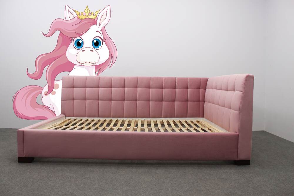 Ліжко м'яке кутове Лео - фото 7