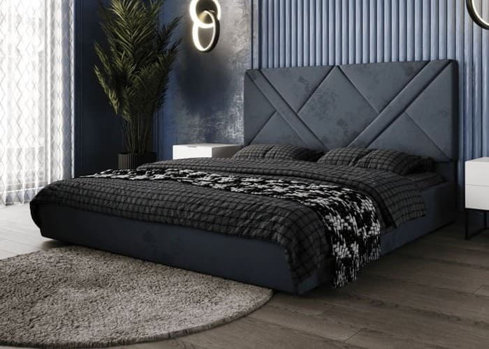 Кровать мягкая Милана - фото 1 Кровать мягкая Милана - фото 1