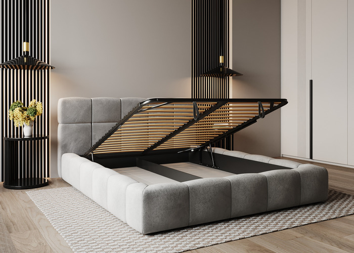 Ліжко м'яке Анабель - фото 7