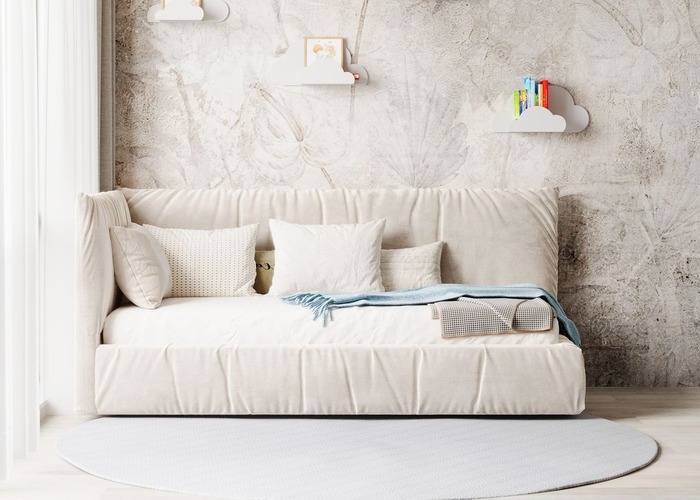 Кровать мягкая угловая Нести Kid - фото 4