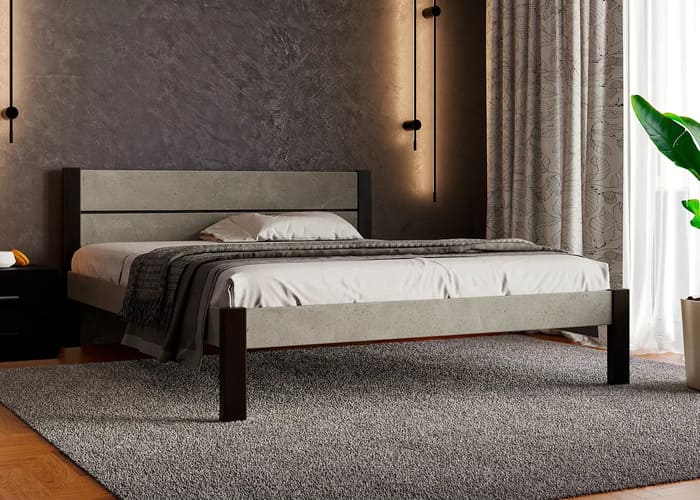 Кровать деревянная Лофт 2 - фото 5