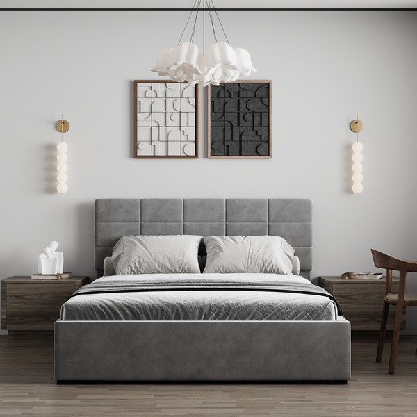 Кровать мягкая Астрата - фото 1