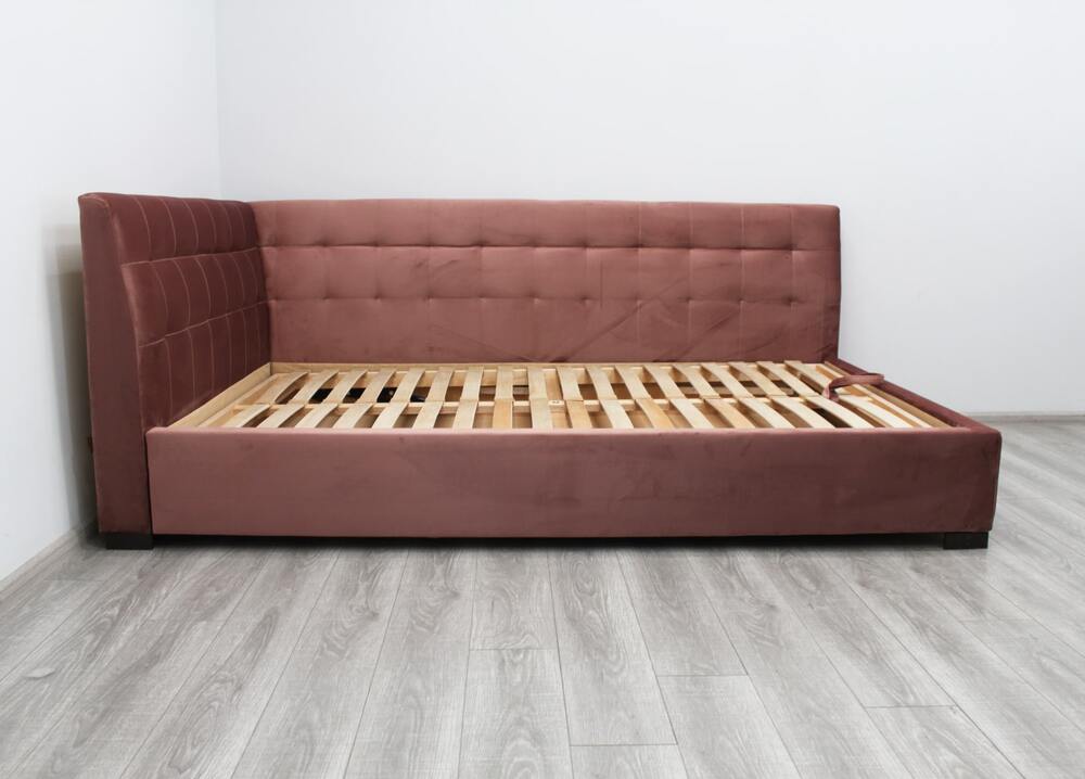 Ліжко м'яке кутове Лео - фото 5