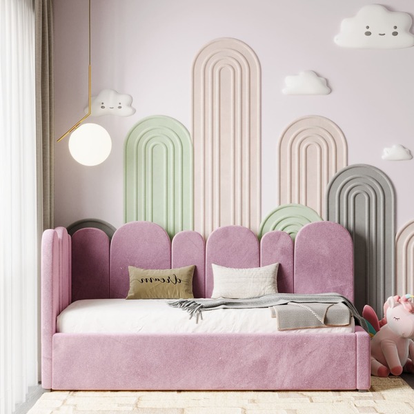 Ліжко м'яке кутове Тірамісу - фото 1