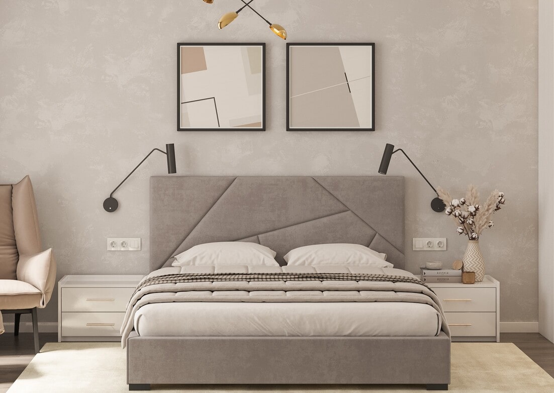 Ліжко м'яке Ізі - фото 2