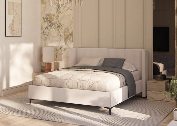 Ліжко м'яке Лайла - фото 2