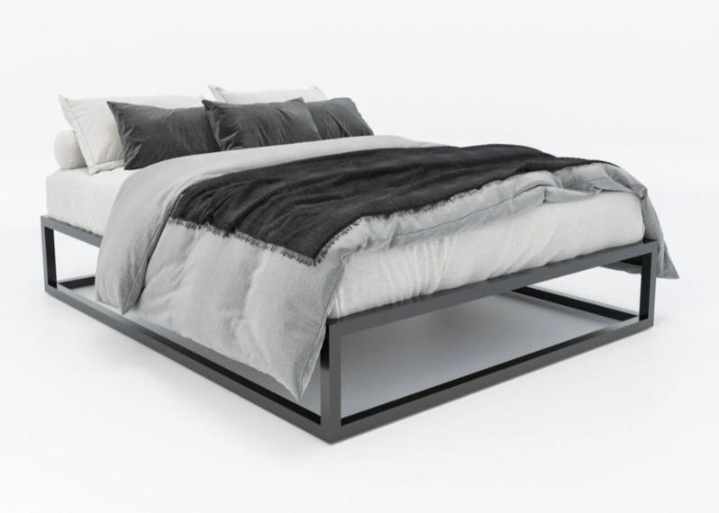 Ліжко металеве Лофт  - фото 4