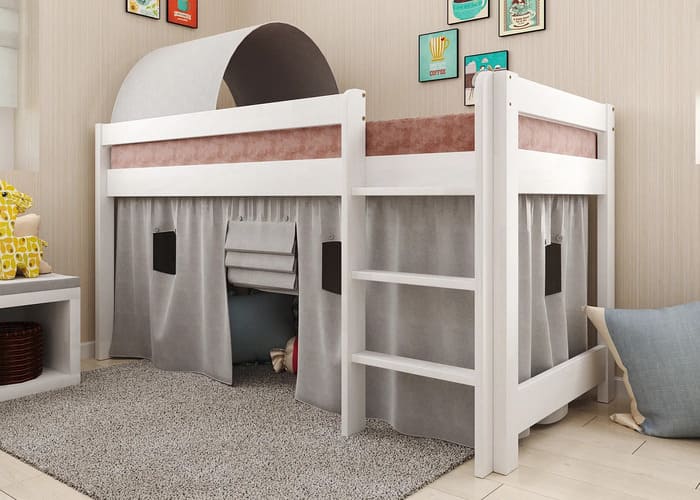 Кровать двухъярусная деревянная Адель - фото 3