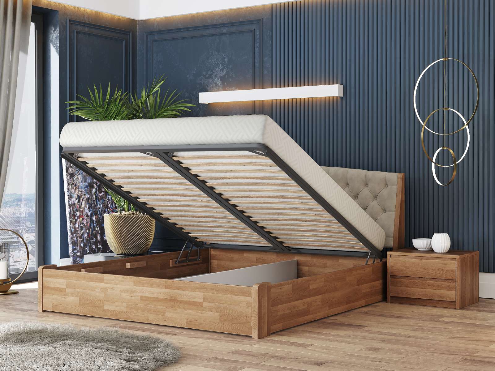 Ліжко дерев'яне Токіо Нове - фото 7