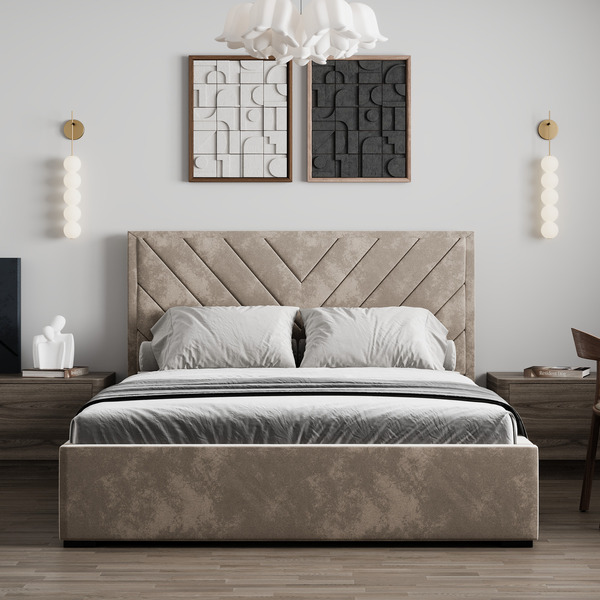 Ліжко м'яке Тіффані - фото 1