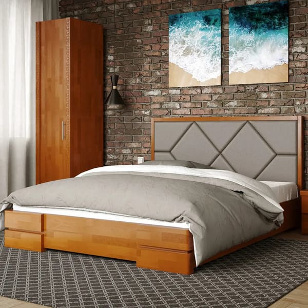 Кровать деревянная Магнолия - фото 1