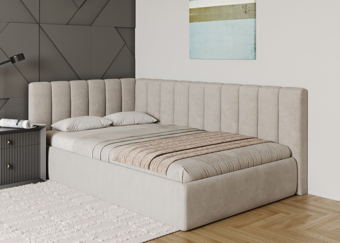 Ліжко м'яке кутове Ольвія - фото 2