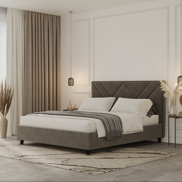 Ліжко м'яке Париж - фото 1