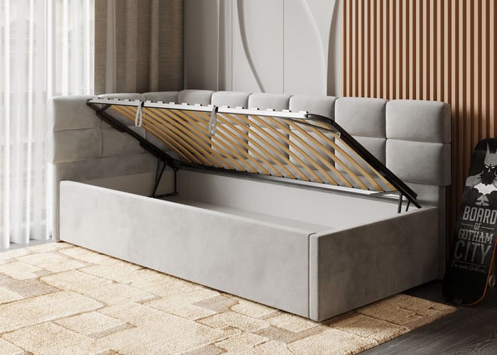 Кровать мягкая угловая Астрата - фото 5