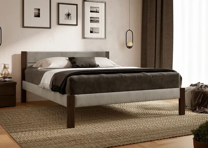 Кровать деревянная Лофт - фото 4