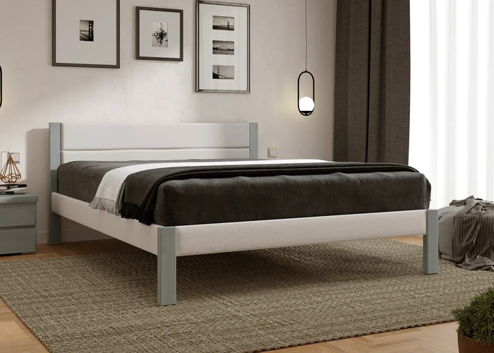 Кровать деревянная Лофт - фото 3