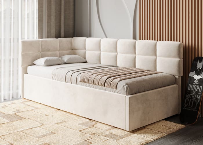 Кровать мягкая угловая Астрата - фото 2