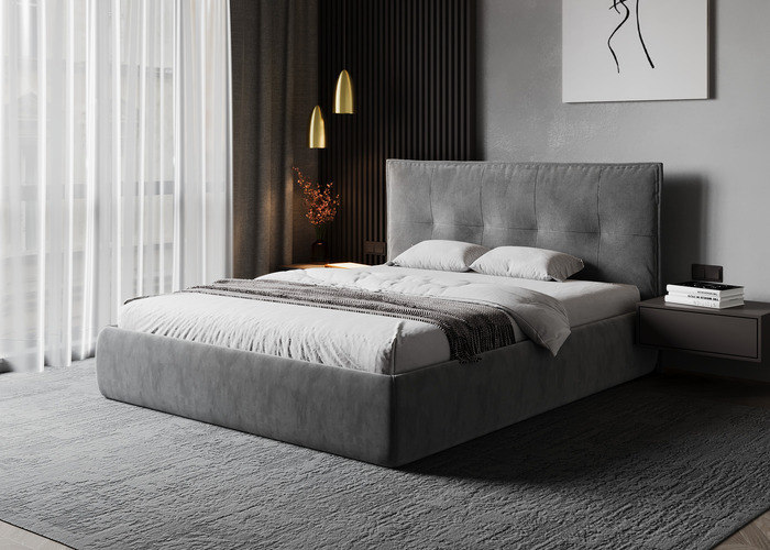 Ліжко м'яке Белла - фото 4