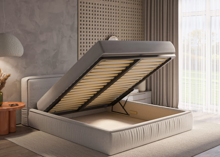 Ліжко м'яке Ресофт Slim  - фото 4