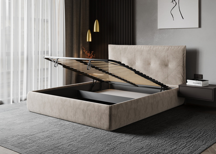 Ліжко м'яке Белла - фото 5