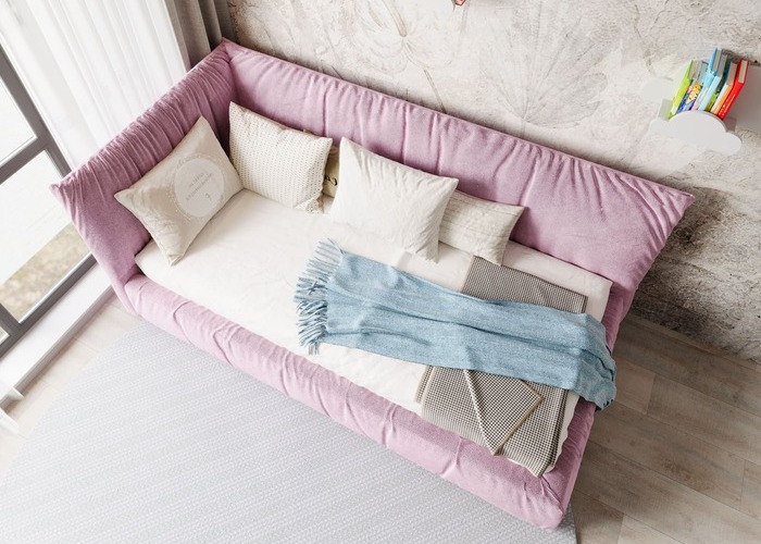 Кровать мягкая угловая Нести Kid - фото 5