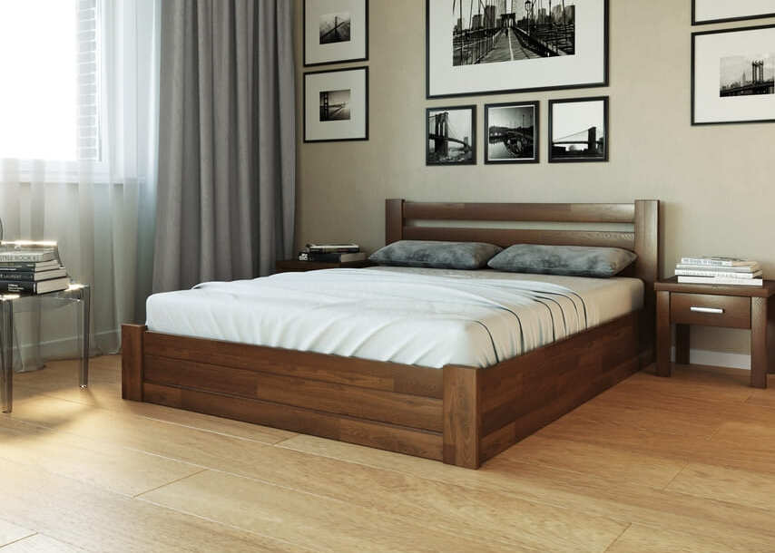 Кровать деревянная Жасмин - фото 5