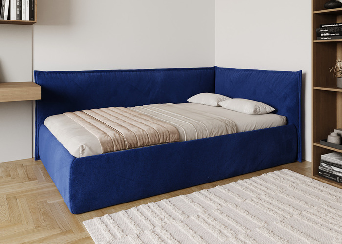 Кровать мягкая угловая Тами - фото 4