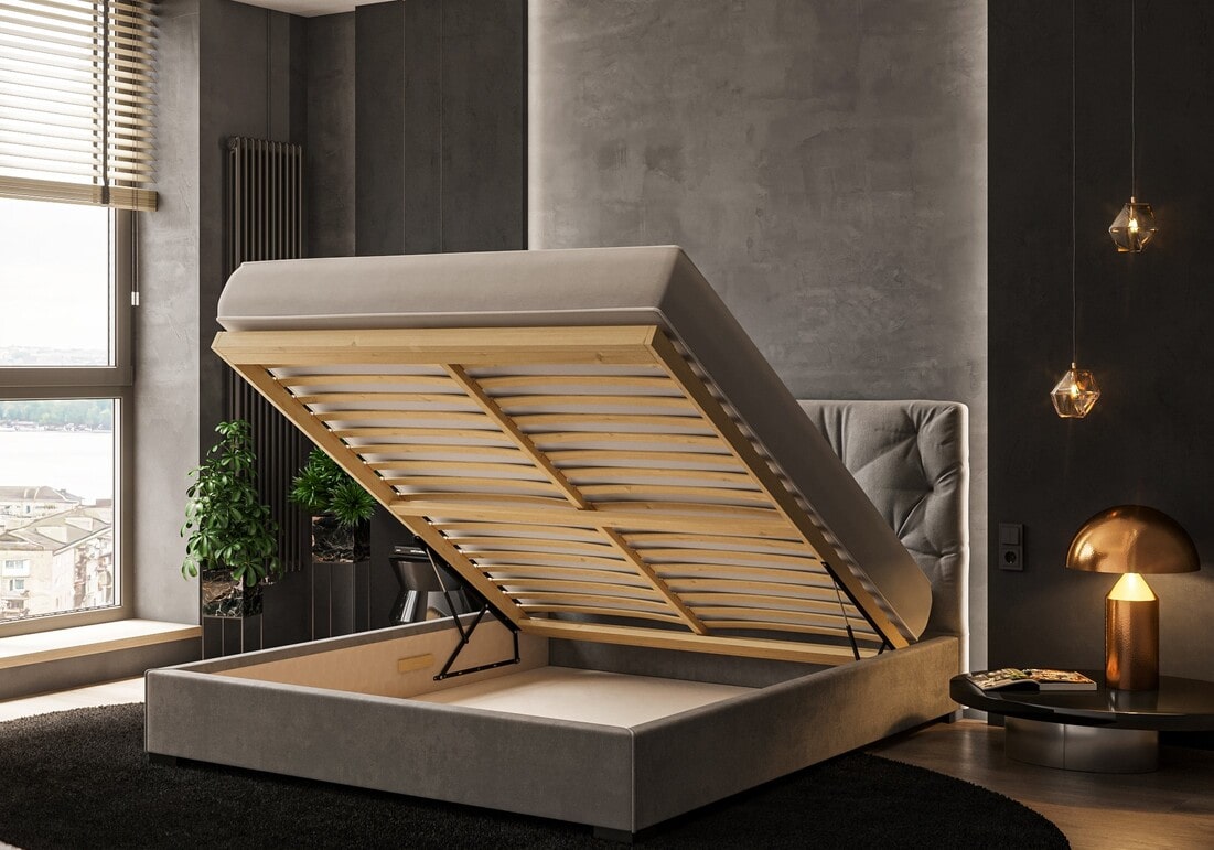 Кровать мягкая Луна - фото 3