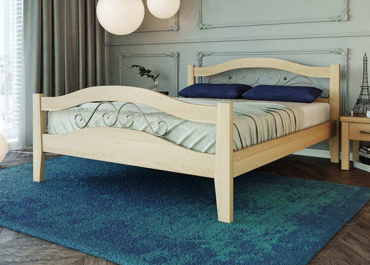 Ліжко дерев'яне Афіна 2 - фото 8