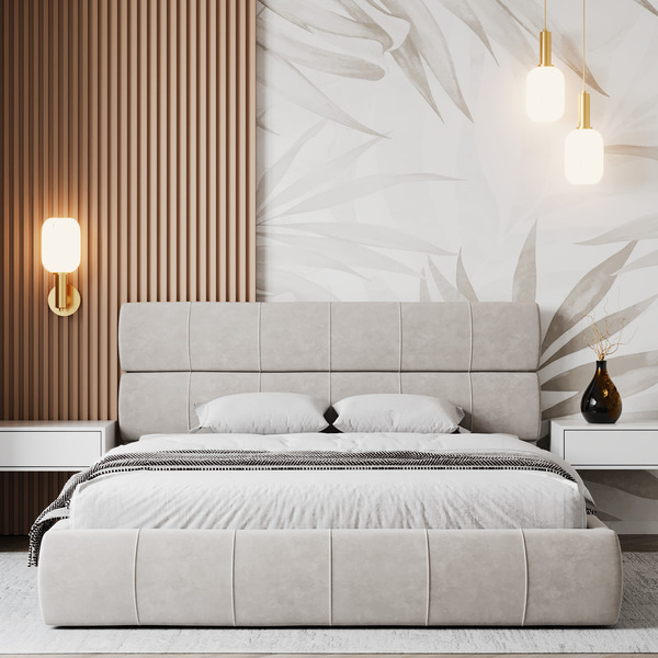 Ліжко м'яке Венс - фото 1