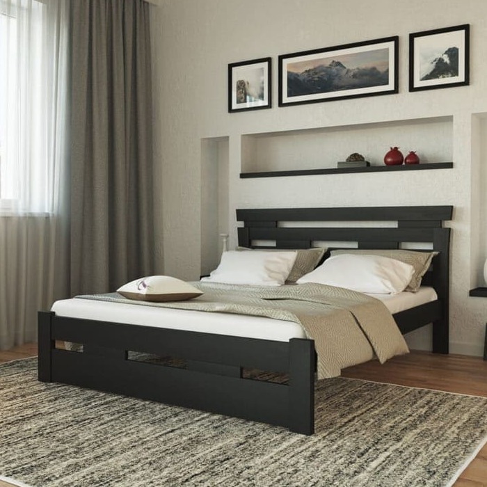 Ліжко дерев'яне Зевс - фото 1