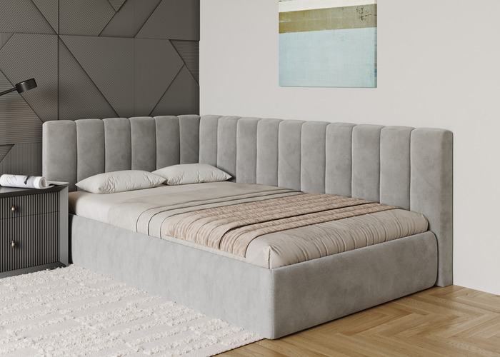 Ліжко м'яке кутове Ольвія - фото 3