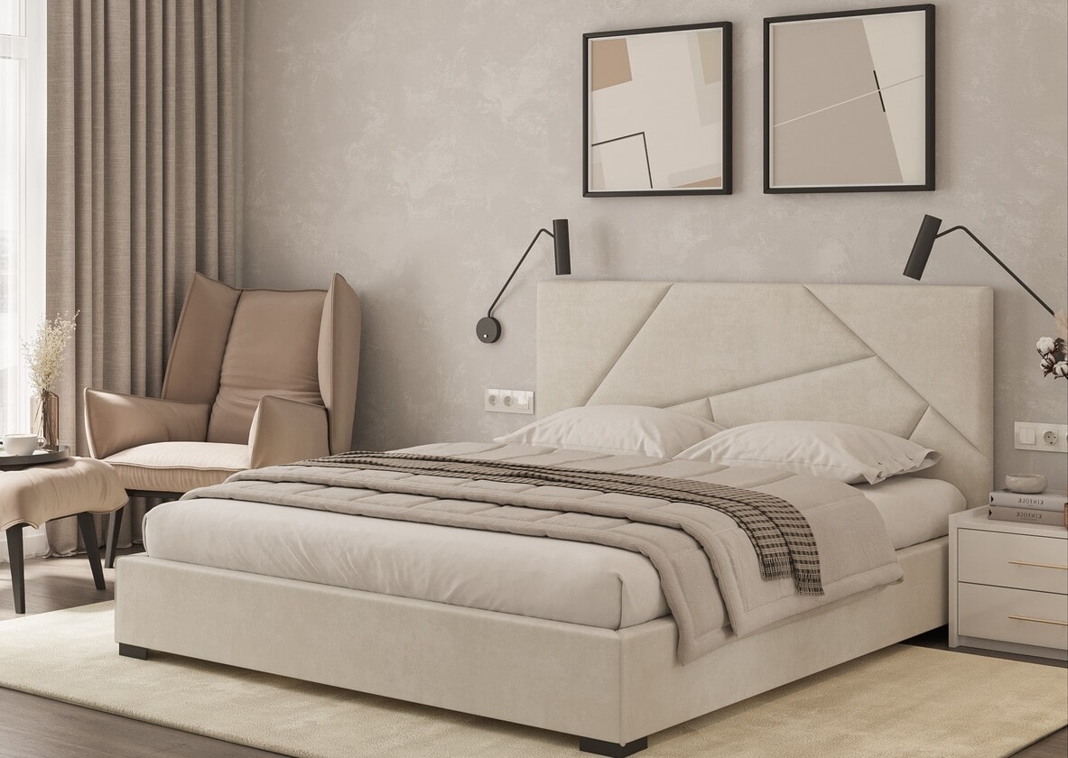 Ліжко м'яке Ізі - фото 4