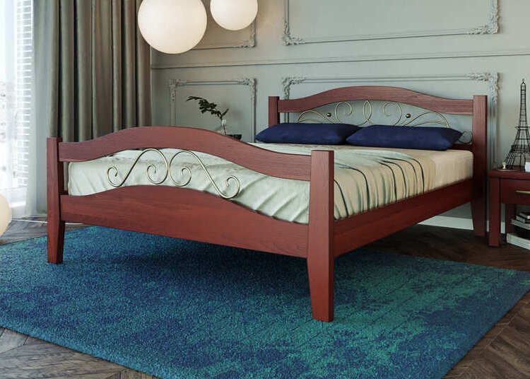 Ліжко дерев'яне Афіна 2 - фото 4