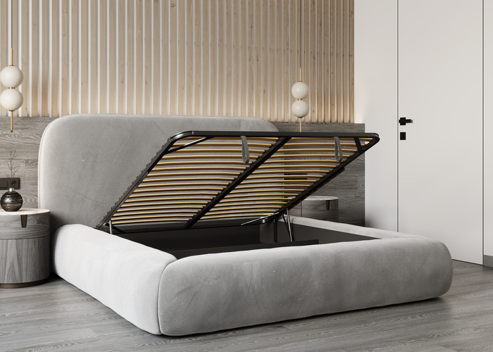 Ліжко м'яке Річі - фото 13