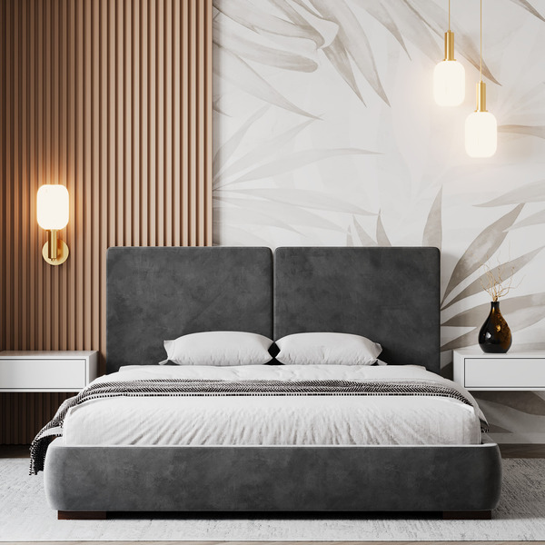 Ліжко м'яке Сільвія - фото 1