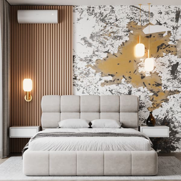 Кровать мягкая Bubble - фото 1