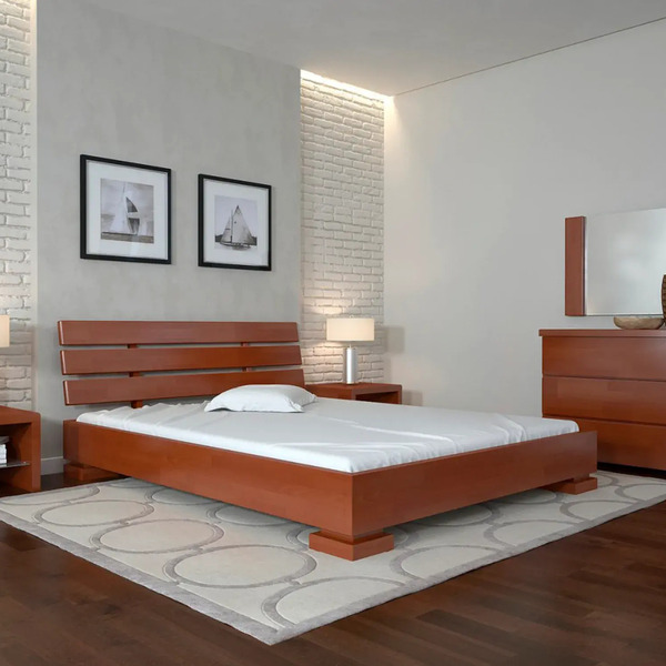 Кровать деревянная Премьер - фото 1