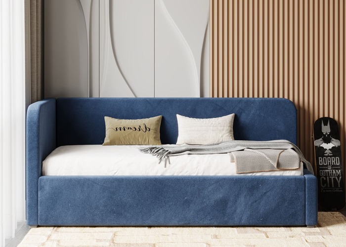 Ліжко м'яке Латте - фото 2