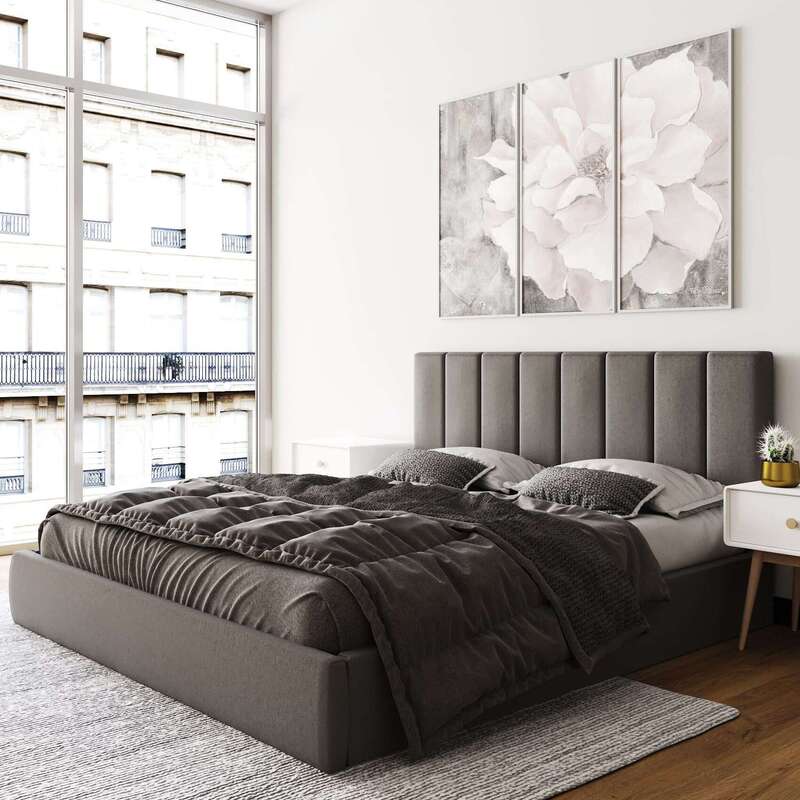 Ліжко м'яке Ольвія - фото 1