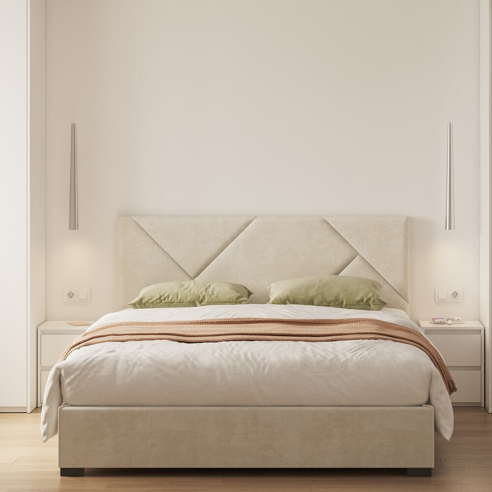 Ліжко м'яке Сіті - фото 1