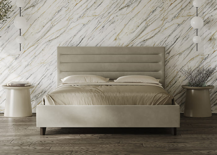 Ліжко м'яке Брістоль - фото 1