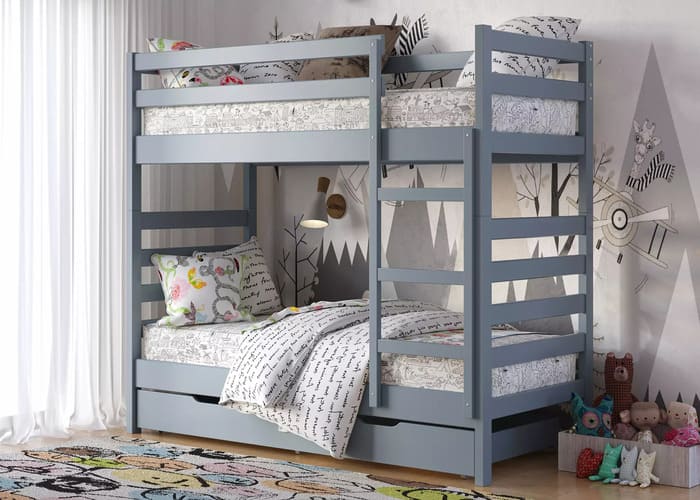 Кровать деревянная двухъярусная Рио - фото 5