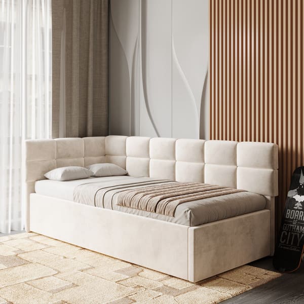 Кровать мягкая угловая Астрата - фото 1