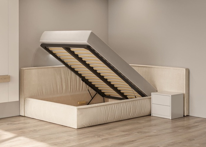 Кровать мягкая угловая Ресофт Kid - фото 10