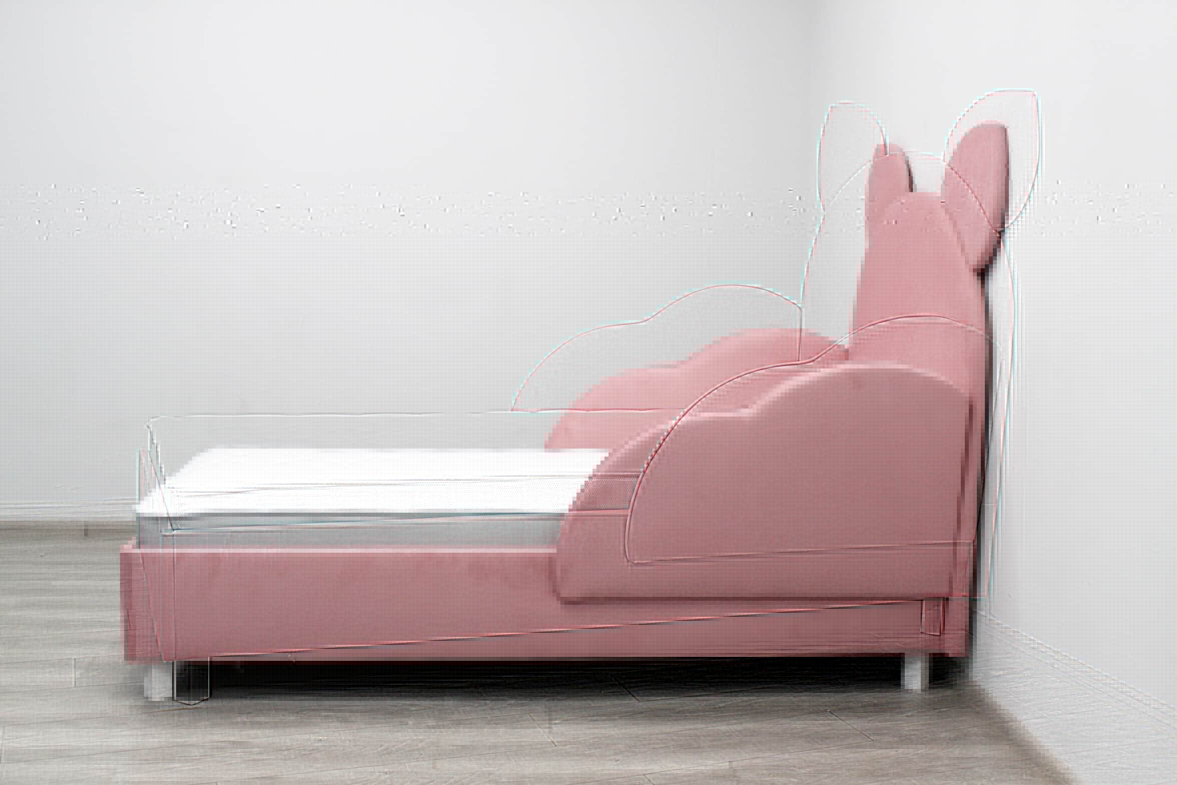 Кровать мягкая детская Пеппи - фото 5