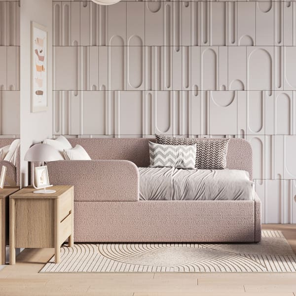 Ліжко м'яке кутове Мокко - фото 1