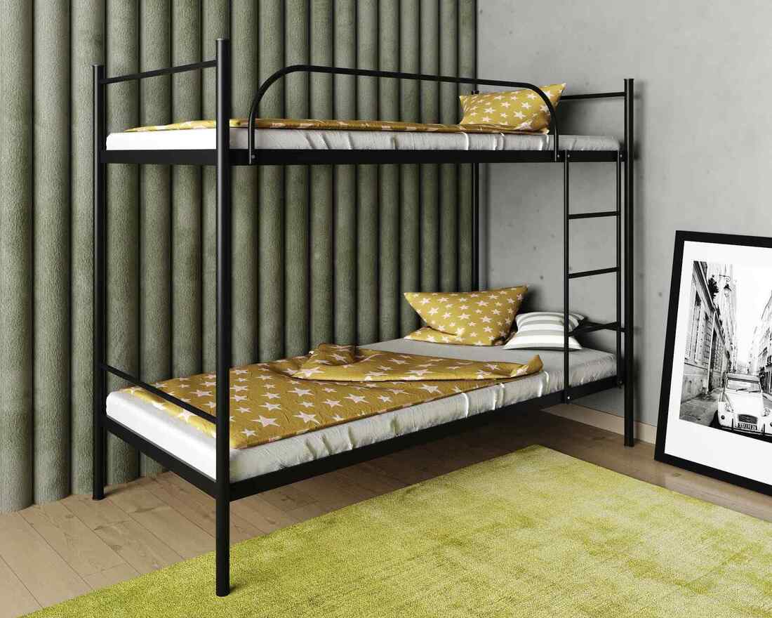 Ліжко металеве двоярусне Оптіма - фото 3